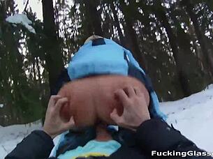 Snowboarder chick rosemary moyer loves cock.