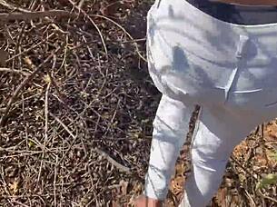 Ex Girlfriend Seduced And Roughly Fucked Alone In Jungle