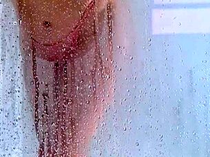 watch her butt and bounce curves in shower 18 only video
