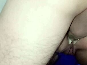 She enjoys a quick anal orgasm session