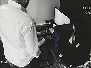 Latina MILF flashes at cuckold party while husband works 😏