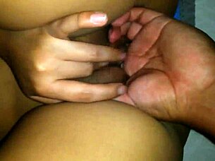 i record karina masturbating for me, her peruvian latina body trembling with orgasm