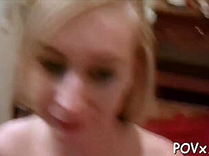 Legal Age Teenagers Engage In Rough Fucking And Blowjobs