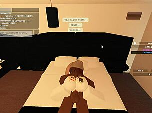 Roblox-inspired porn with Blacked featuring monster cock in hardcore group