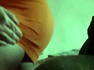 lesbian illusion girls' first date turns into hardcore sex with big tits