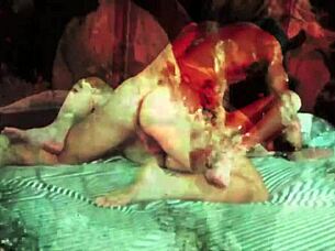 vintage pussy and pooch in outdoor hairy retro scene