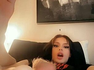 She's moaning from rough anal orgasms!