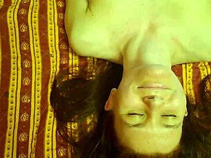 Tits massage with olive oil, squeezing them bouncy and wet! 😍