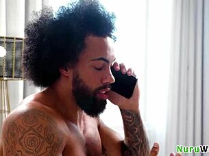 Lacey Jayne whispers, Get your nuru massage in the truck, my wet pussy awaits interracial fun.