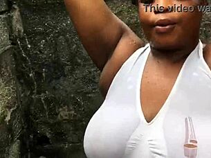 Her big natural tits drive me crazy!