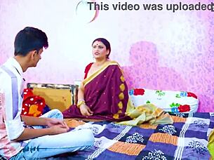 Desi Dirty Indian Servant Catches Bhabhi Ji And Devar Having Sex!
