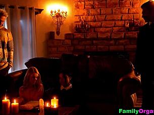 familyorgasm - dark emo and best friend summon stepdads