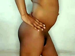 Sexy Strip Tease Leads To Intense Cum Orgasm