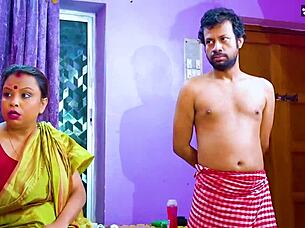 Desi Dirty Indian Servant Catches Bhabhi Ji And Devar Having Sex!