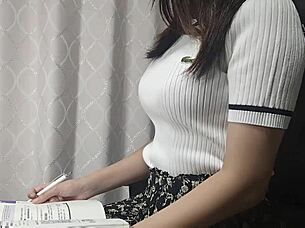 Can't hold back during study, stimulates under skirt