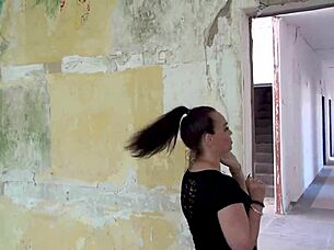 dreierfick in lost place kaserne with two milfs wanting sperm