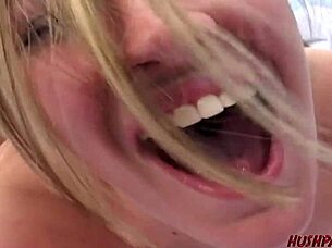 Bubble butt Renee gets her big booty railed.