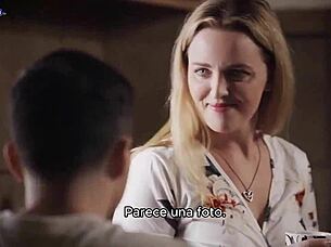 Hot Blonde Stepmom Wants Taboo Sex With Creampie