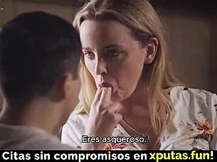 Hot Blonde Stepmom Wants Taboo Sex With Creampie