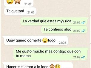 I want to fuck that latina lady again on the phone, she won't know part 2