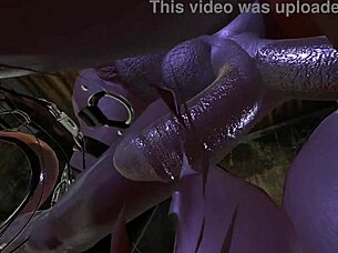 In this VR demo, they play a spider scene with intense fucking and big cocks.