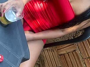 i got exposed in the bar with a married black man wearing lingerie