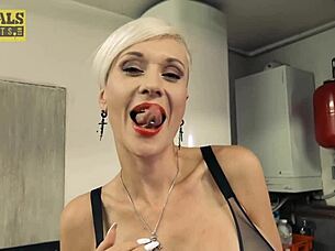 Sub Tanya Virago feels the emotional hammer from Pascal White's rough dominance