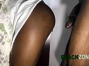 Small Booty Ebony Teen Filled With Cum 😍