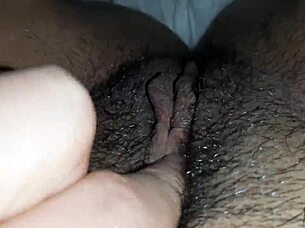 I tickled my big clit until it dripped wet, did you see me orgasm?