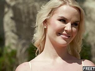 Blonde Stepmom's Jealousy Sparks Taboo Desire