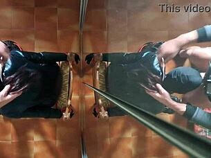 Beautiful Brunette Viks Angel Masturbates Her Wet Pussy With Pink Sex Toy In 4K