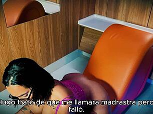 WATCH MOM RUB HER WET PUSSY!