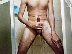 The brunette in stockings gets fucked with a sex toy and two big hard dicks