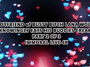 lana wolf trades boyfriend for matt bird's massive cock