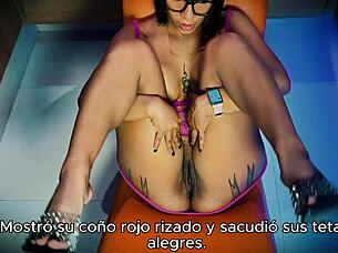 WATCH MOM RUB HER WET PUSSY!