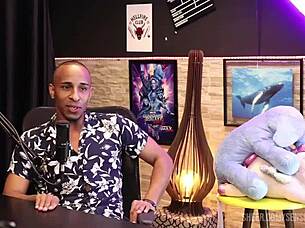 Filthy cum loving Keaton vibes her cunt before being facialized in pov teen scene.