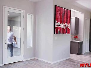 Mylfex - Grateful MILF Secretary Rides Handsome Utility Guy in Wild Hardcore Session