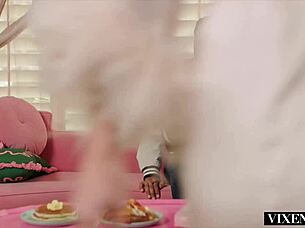 dream mom alexis drains college stud's cock with epic sucking