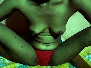 can you believe this hidden cam caught a happy ending with huge tits?