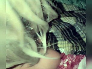 Amateur video of cute latina swallowing deep at party