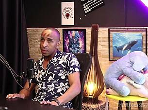 Filthy cum loving Keaton vibes her cunt before being facialized in pov teen scene.