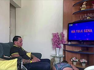 Suzie, you're so swollen in dining room with Jhony Gab!