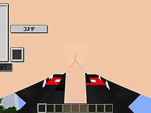 Jenny Fucks Me Hard in the Public Park with Doggystyle and Blowjob Action!