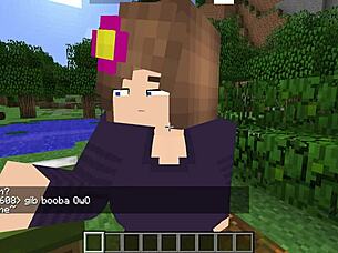 Jenny Fucks Me Hard in the Public Park with Doggystyle and Blowjob Action!