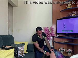 Suzie, you're so swollen in dining room with Jhony Gab!