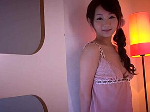 Asian Slut Chinami Kasai Sucks Pussy Juice Off Hard Cock