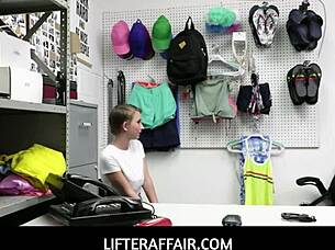 teen 18+ sucks officer's dick to avoid repercussions in lifter affair with macy meadows