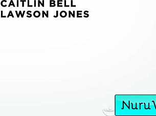 watch this big tit masseuse fuck and give happy ending during nuru massage - caitlin bell lawson jones