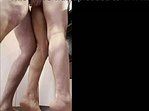 Spy Camera Catches Mommy with Big Cock in Tight Pussy