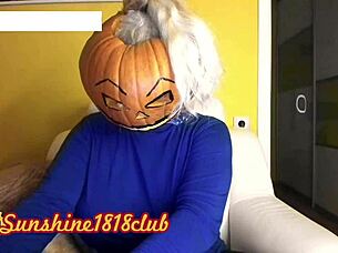 happy halloween pumpkin cam recorded on october 31
